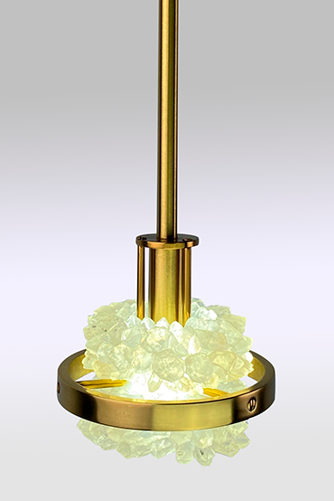 2 Quartz single pendant